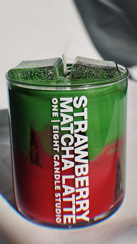 Strawberry Matcha Latte